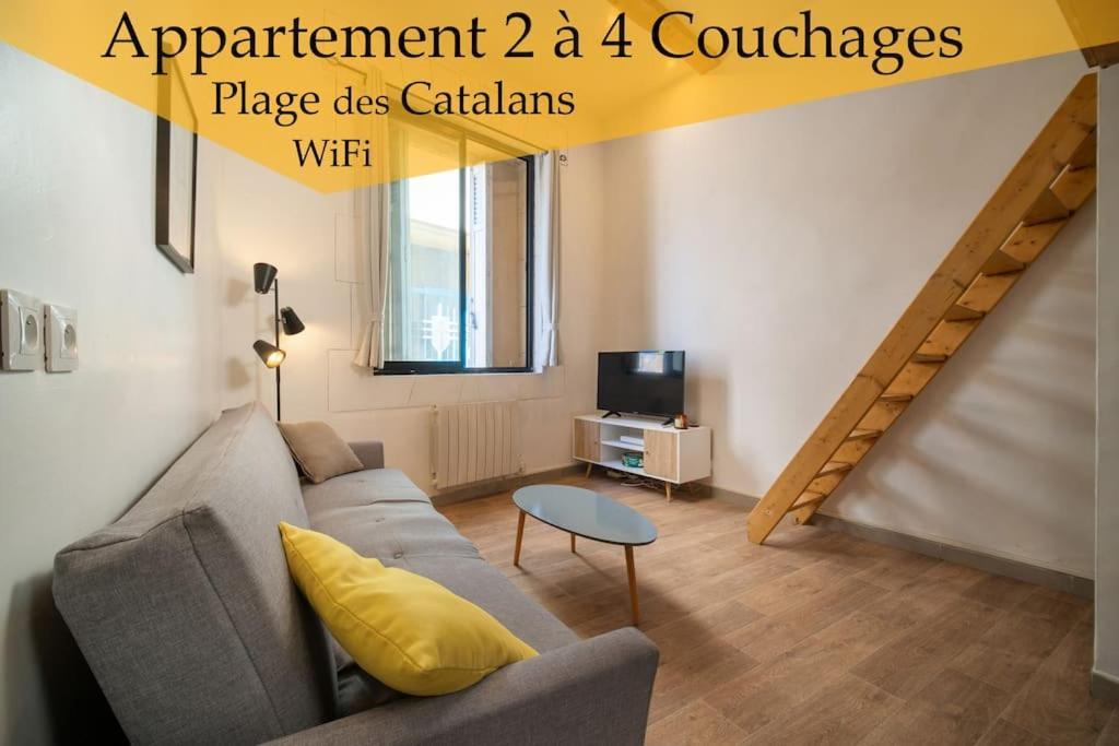 Appartement Tout Equipe Proche De La Plage 2 A 4 Couchages Marseille Exterior photo